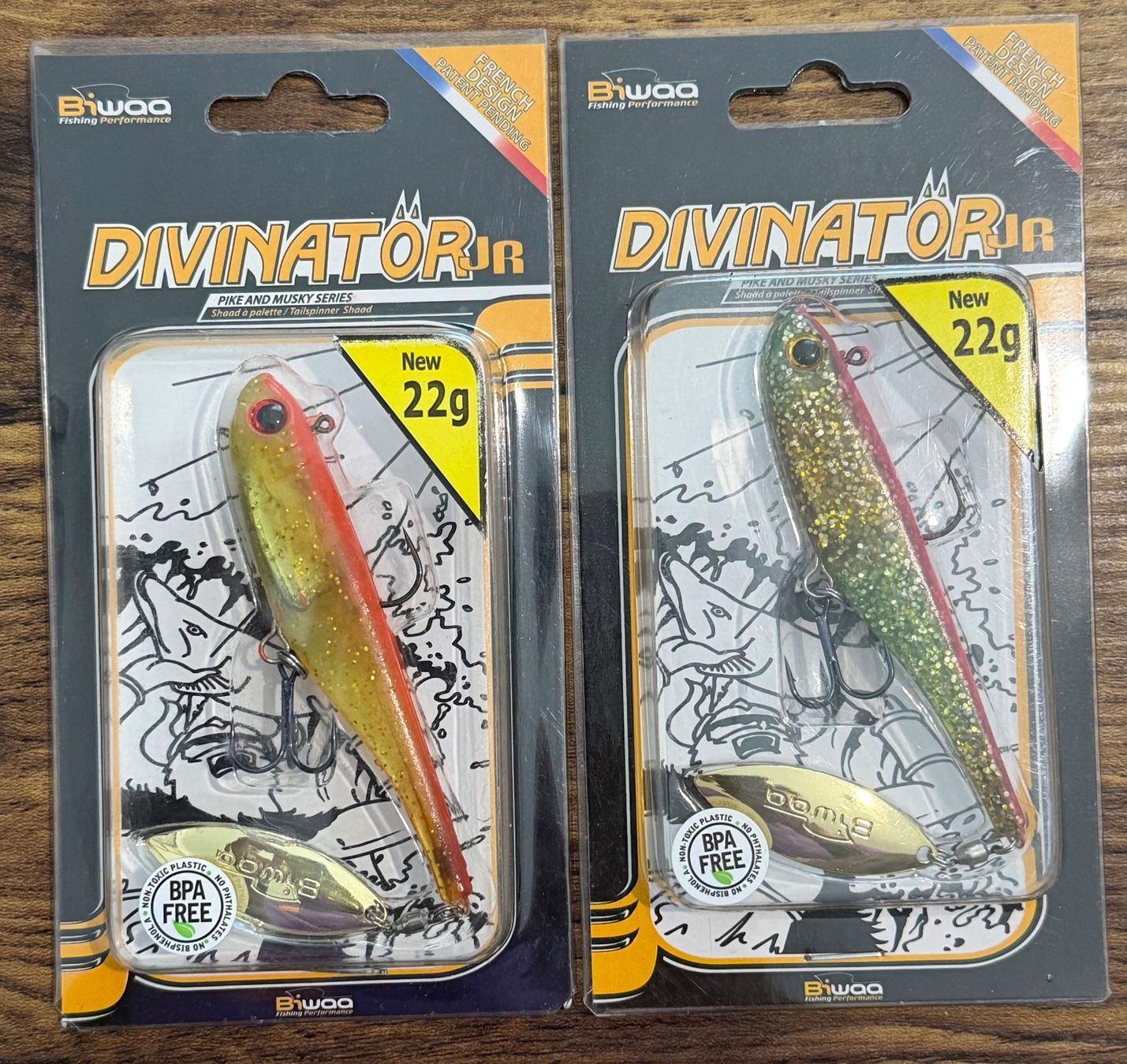 Esche: BIWAA Divinatör Junior Set 7 - 22 gr – Nuovo e nell'imballaggio originale da Widnau venduto da Fishingtackle_Oggy