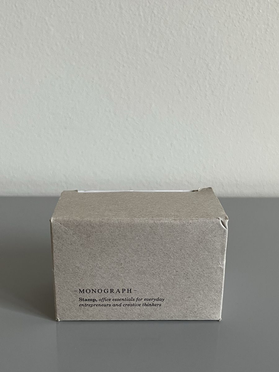 Timbri: Monograph Acryl-Stempelblock (neu) – Nuovo e nell'imballaggio originale da Zürich venduto da Mel_Meli 2