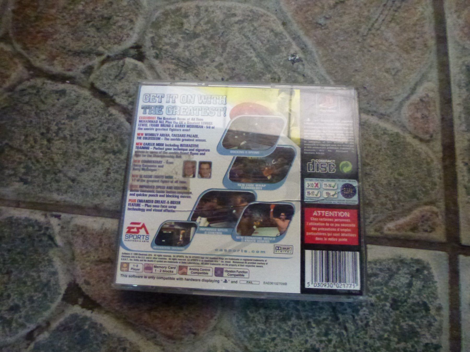 Jeux: Knockout Kings 2000 PS1 – D'occasion à Olten par Disc-Ausverkauf 2