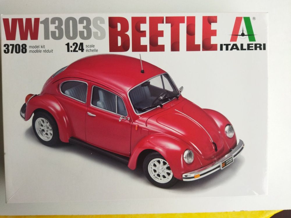 Maquette voiture : VW1303S Coccinelle - Italeri - Rue des Maquettes