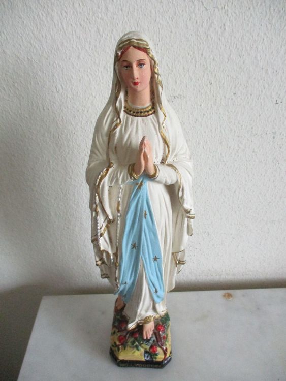 Madonna beeld, vol steen-tuinbeeld ,beeld , Heilige Maria