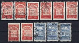 1924 50 Jahre Weltpostverein Saubere Werte