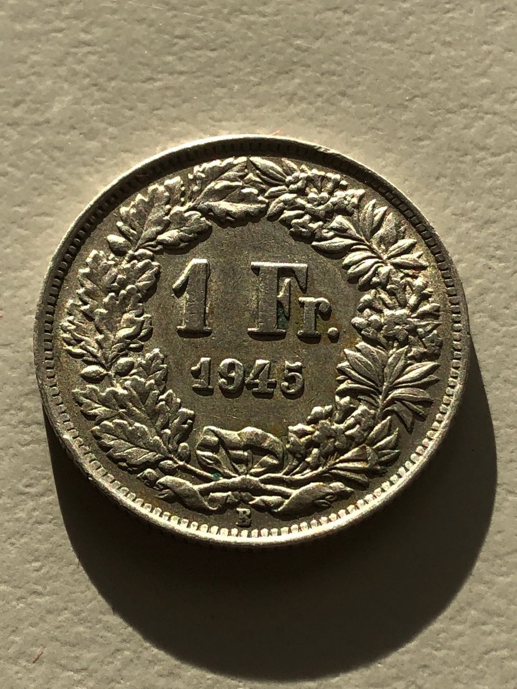 Tutti le monete: 1 Fr. 1945 – Usato da Schötz venduto da Odpa