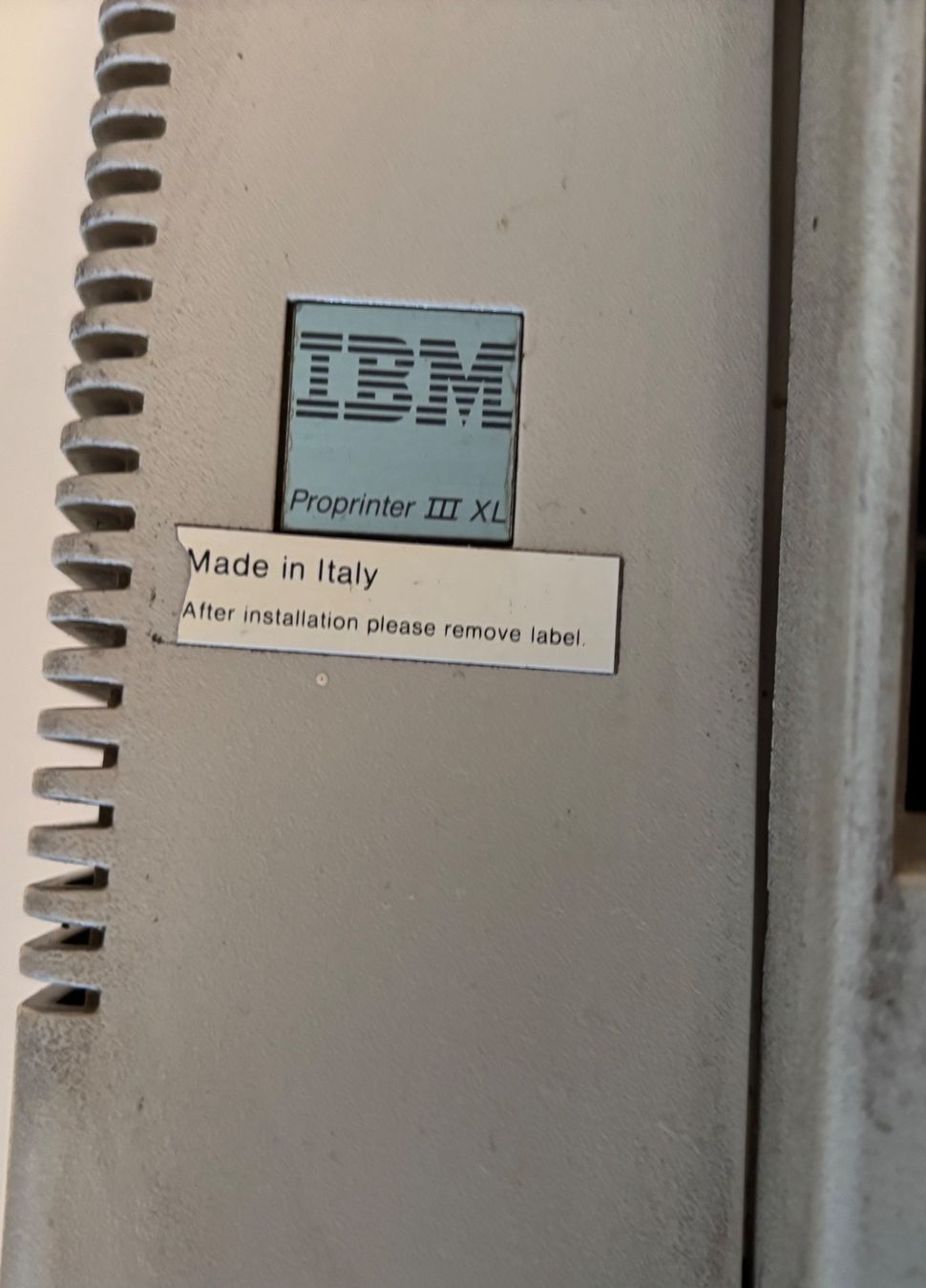 IBM Stampanti: Stampante IBM PROPRINTER III XL – Usato da PARADISO venduto da pin_vlj8 3