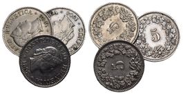 Schweiz 5 Rappen Lot
