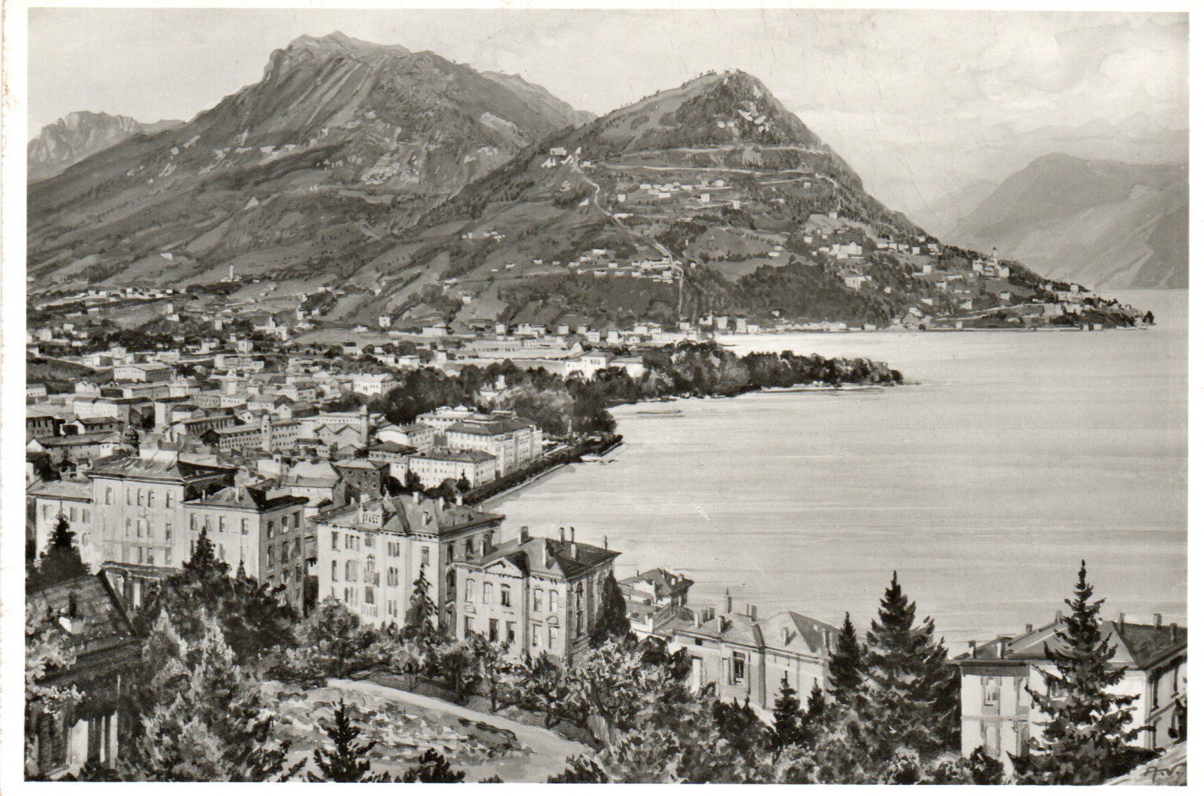 Ansichtskarten: Lugano - Monte Brè e Boglia – Neu (gemäss Beschreibung) aus Melano von pisonsdro