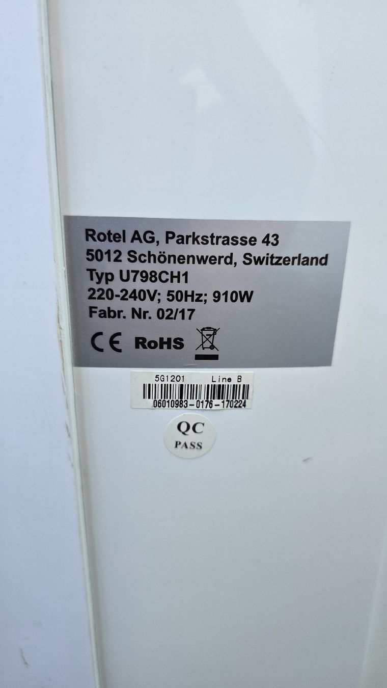 Rotel Klimageräte: Mobiles Klimagerät ROTEL U798CH1 – Defekt aus Thun von Vitaliy_od 5