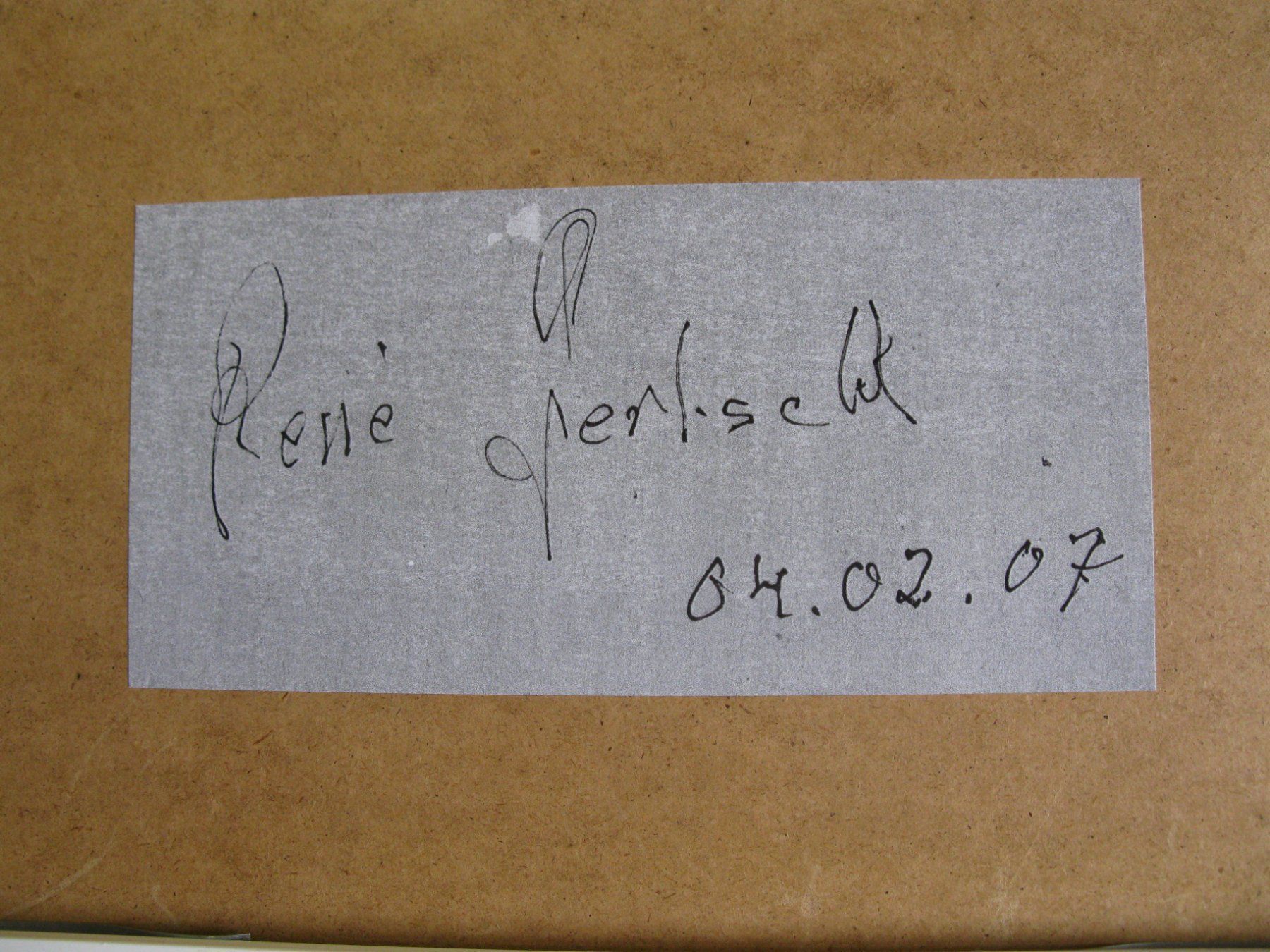 Poster & Bilder: Bild von René Gertsch 1939- 2007 – Gebraucht aus Altstätten von antikundart 4