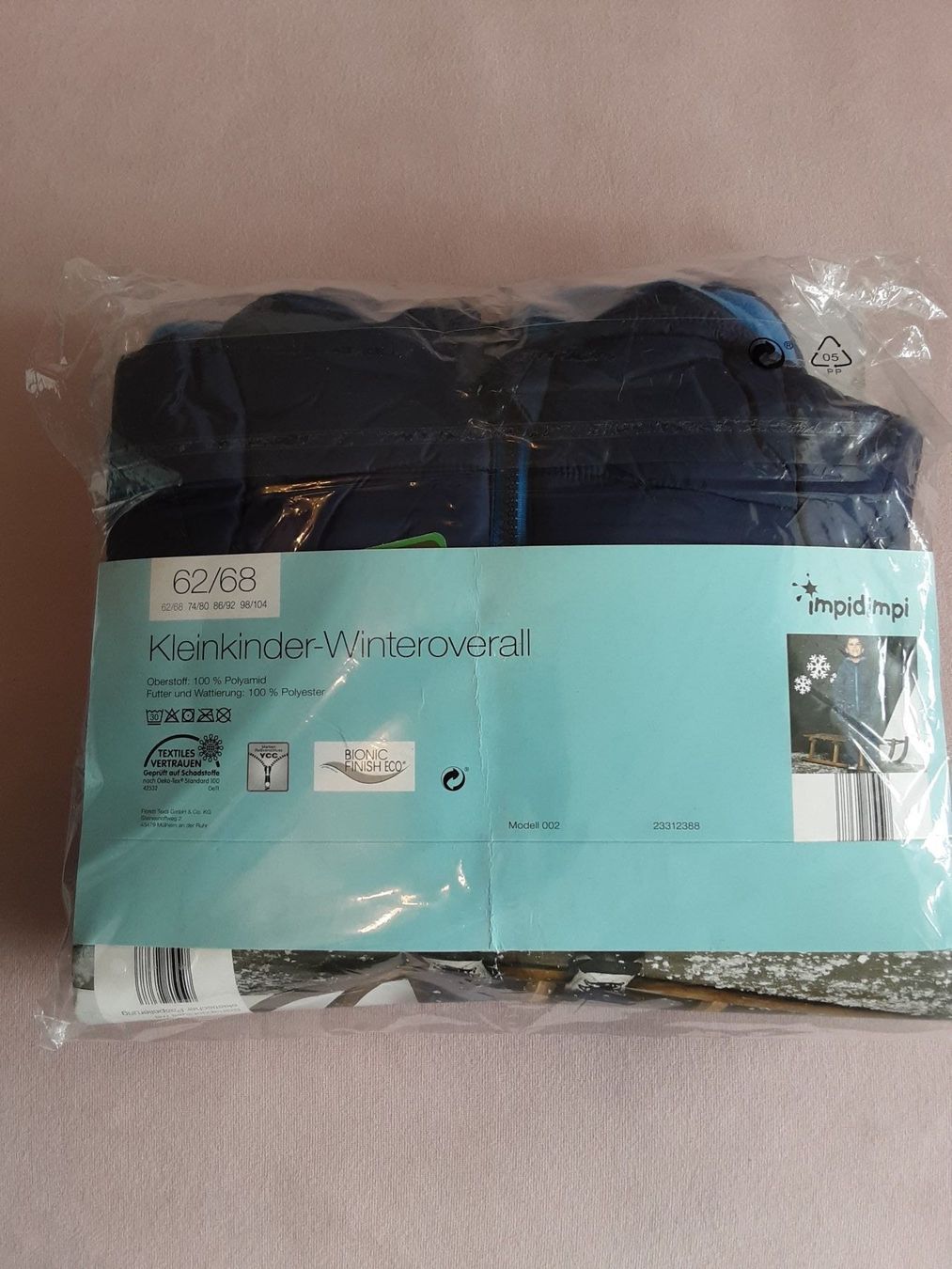 Completi: Kleinkinder Winteroverall – Nuovo e nell'imballaggio originale da Glattfelden venduto da Roman2504 3