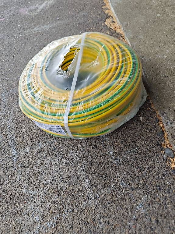 Kabel: 16mm2 Erdungskabel  – Neu und originalverpackt aus Andelfingen von opel-astrag