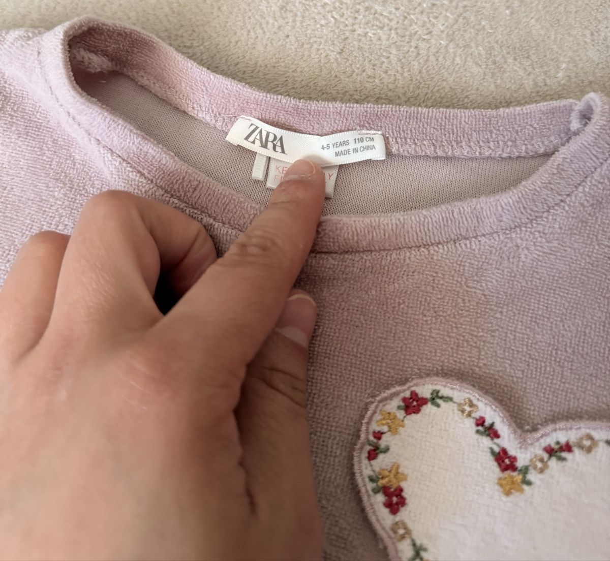 Zara Pigiama & Simili: ZARA Pyjama Mädchen mit Herz Muster Rosa / Gr. 110 – Nuovo (secondo la descrizione) da Basel venduto da AninaAti 2