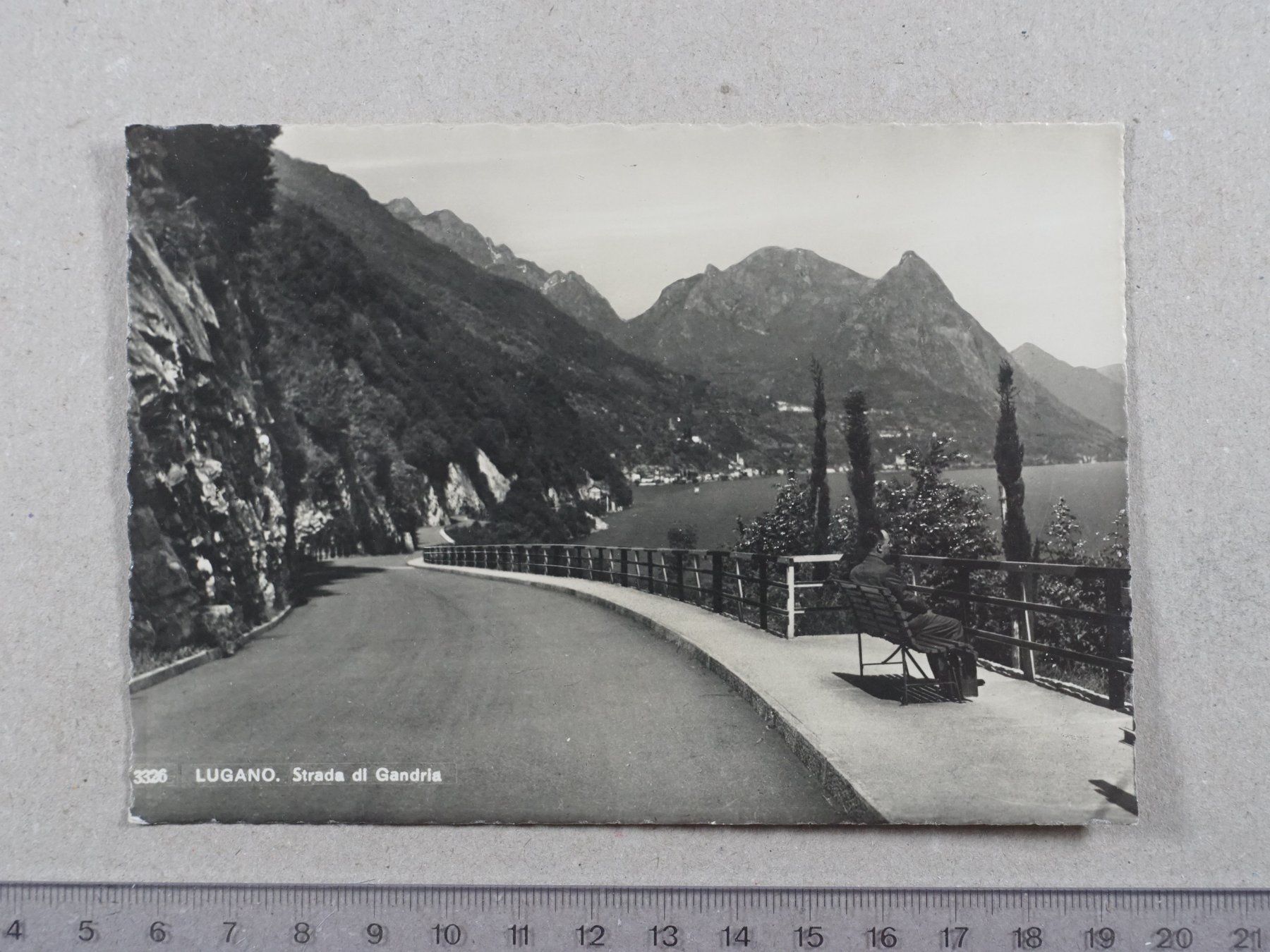 Cartes postales: Lugano, Strada di Gandria – D'occasion à Lenzburg par fh1