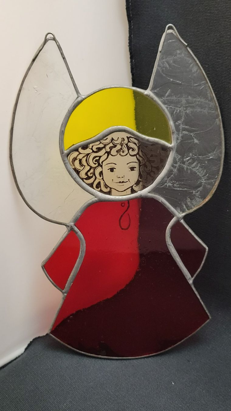 Tutte le decorazioni: Glasbild ENGEL Fensterdeko – Usato da Basel venduto da spinne02 4