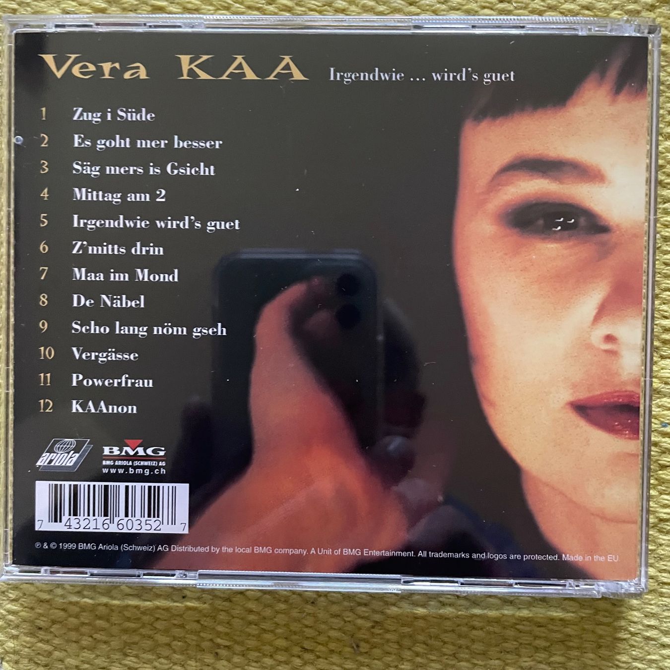 CD: VERA KAA-IRGENDWIE….WIRD‘S GUET – Usato da Rorschacherberg venduto da CD-Roli 1