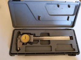 TESA Messschieber mit Uhr Rundskala gebraucht funktioniert
