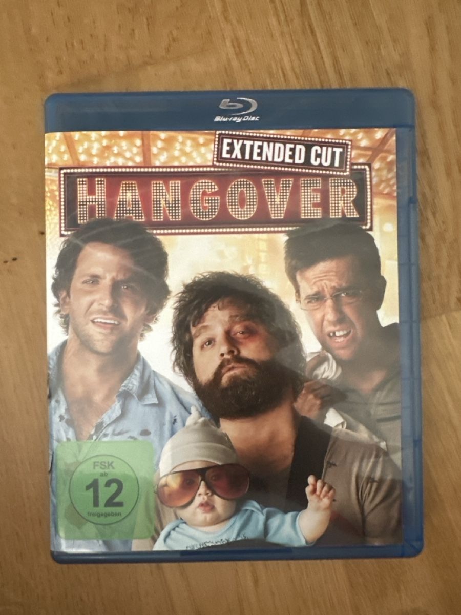 Alle DVDs: Hangover Extended Cut Blu-ray neuwertig – Neu (gemäss Beschreibung) aus Hochdorf von Blitzman83