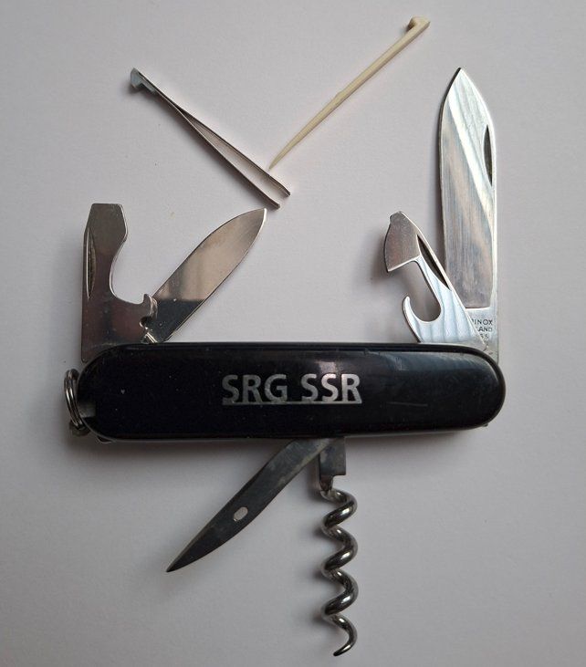 Coltelli tascabile: SRG Sackmesser schwarz – Usato da Allmendingen b. BE venduto da MMC-MuMeCo
