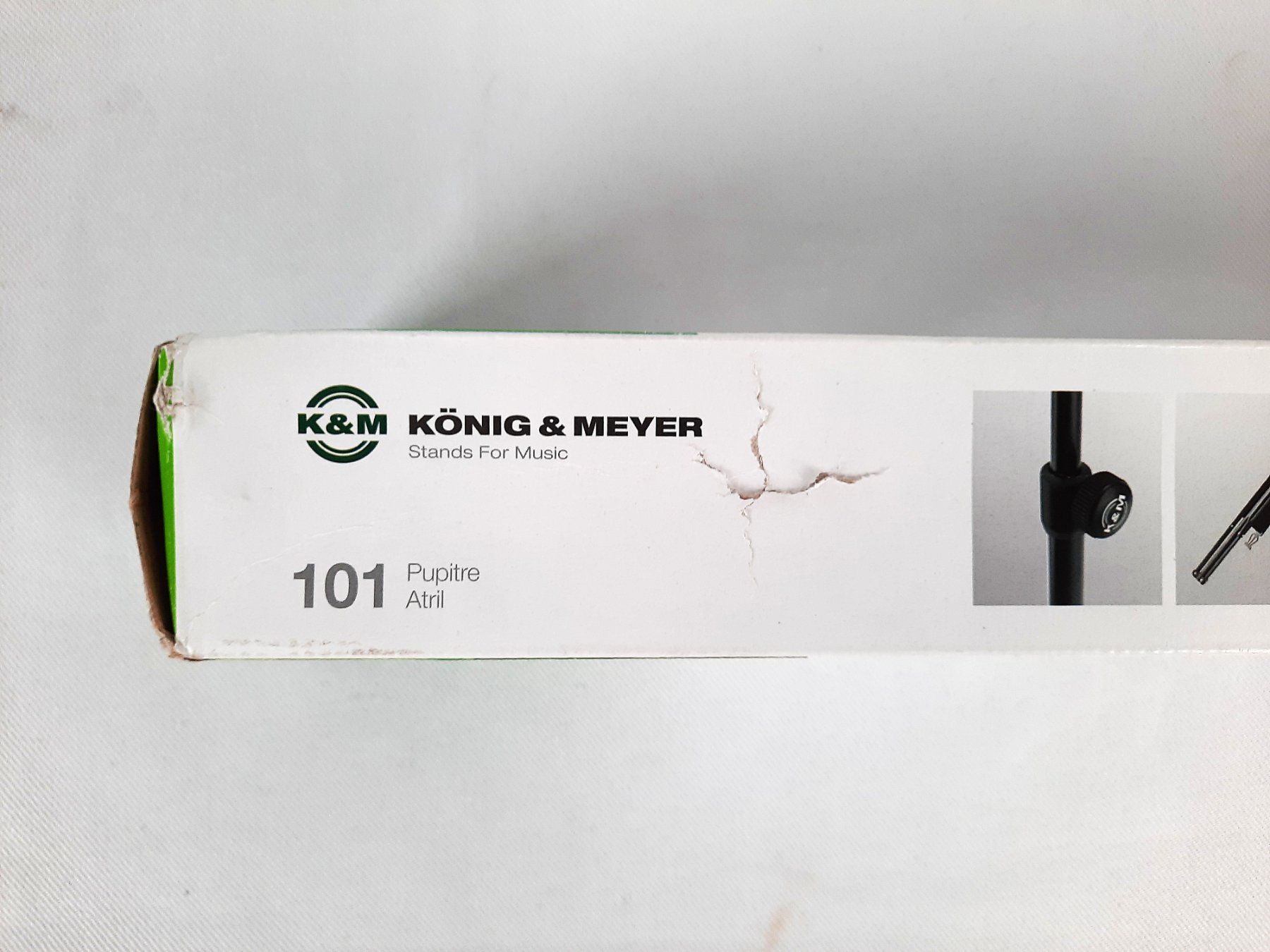 König & Meyer Supports pour instruments & partitions: K&M-101-Notenpult – Neuf (Voir description) à Beinwil am See par Restwert_Beinwil 6