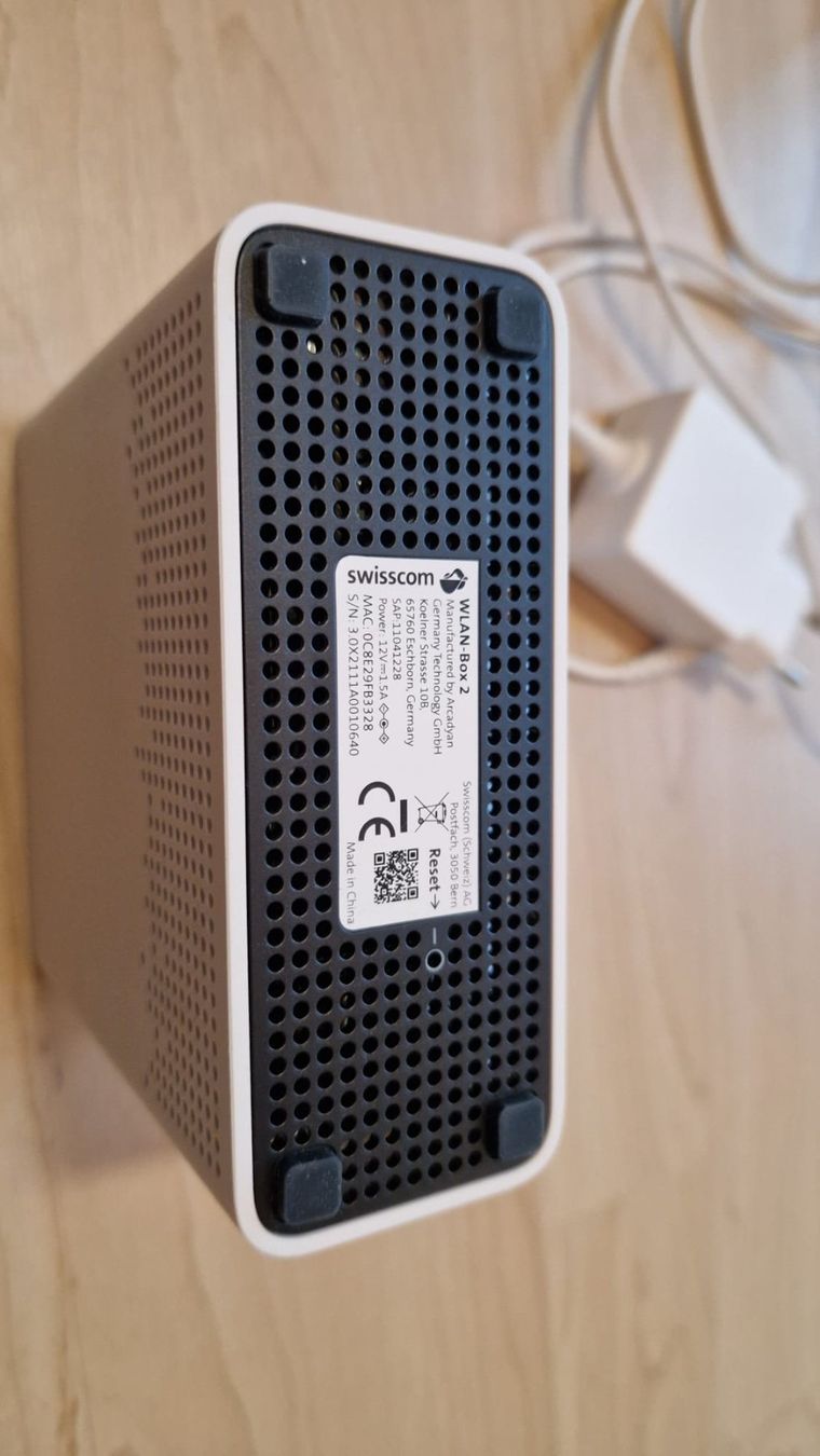 Swisscom WiFi: Swisscom WLAN-Repeater inkl. Netzteil – Usato da Nidau venduto da auk_2g9h 1
