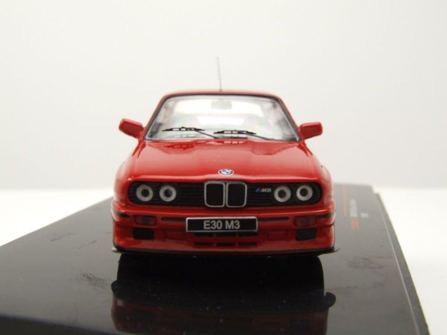 BMW Modellautos: BMW M3 E30 1986-1990 rot    1:43 von IXO – Neu und originalverpackt aus Gerlafingen von espero88 3