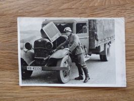 LKW mit Fahrer