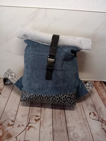rolltop Rucksack,handarbeit