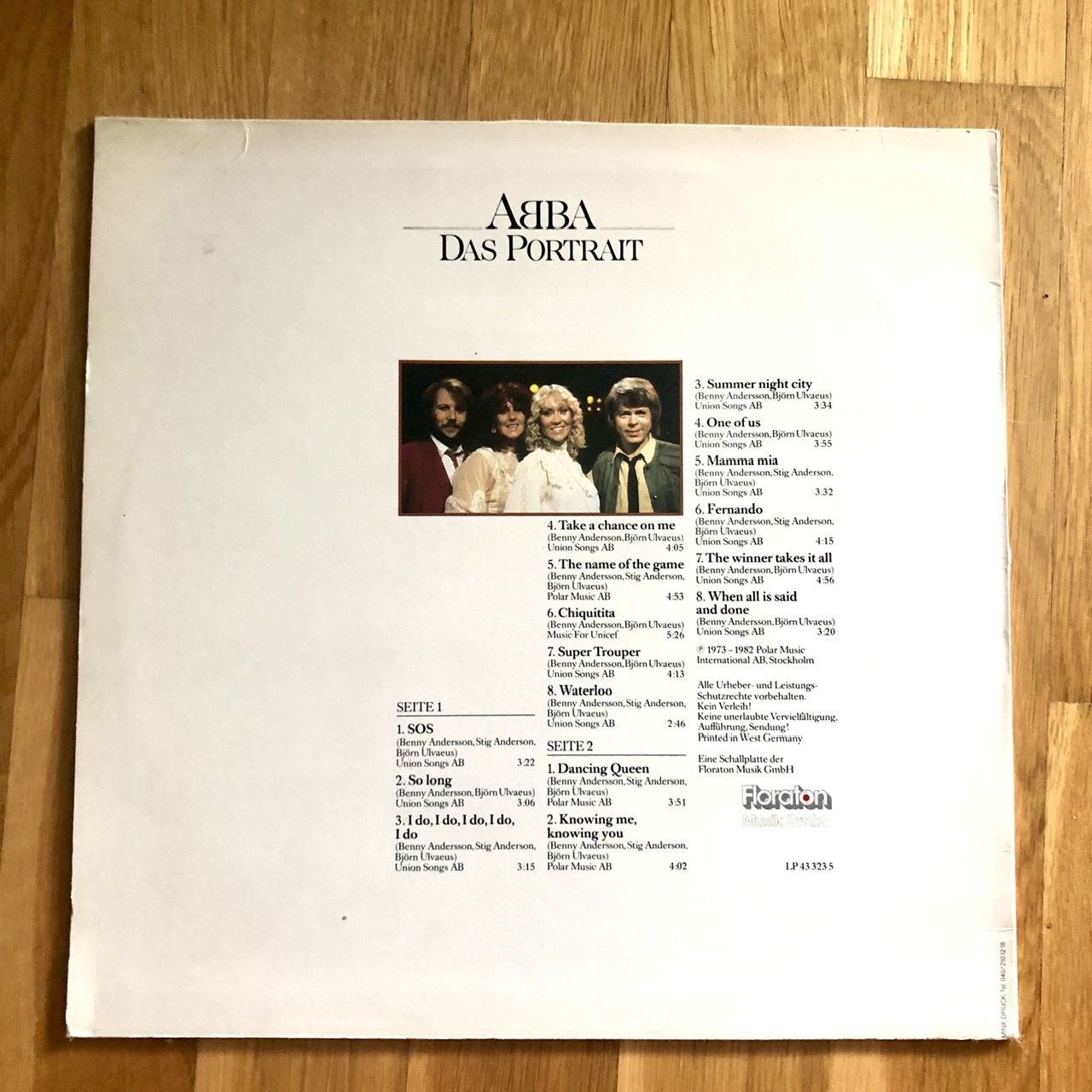 Dischi in vinile: ABBA LP - Sonderpressung Fleurop – Usato da Wettingen venduto da ABBA-Retro 2