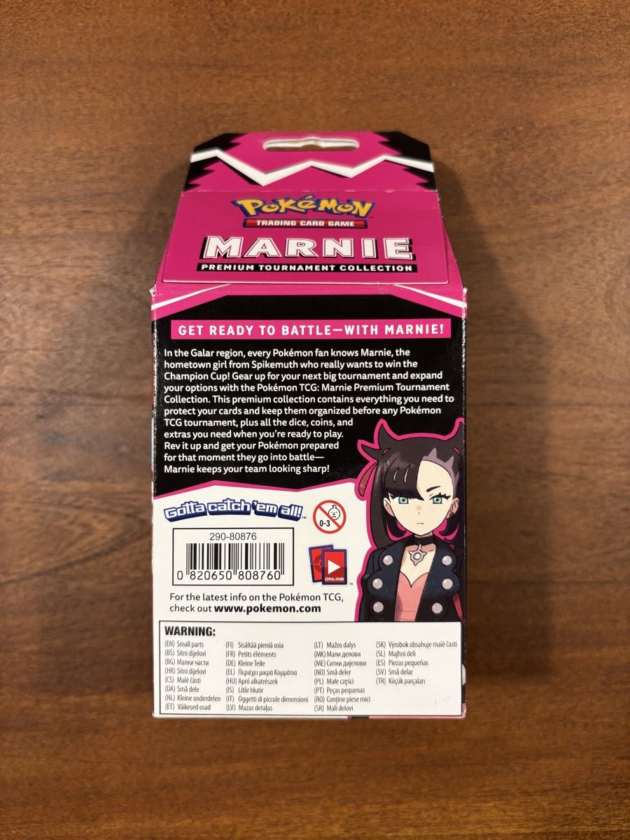 Pokémon Carte collezionabili: Marnie Premium Tournament Collection Box – Nuovo e nell'imballaggio originale da Zürich venduto da EugStar 2