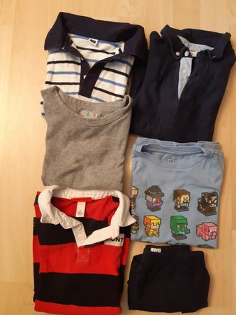 MARKENKLEIDERPAKET, FÜR 6-7 JÄHRIGE, 6stk.