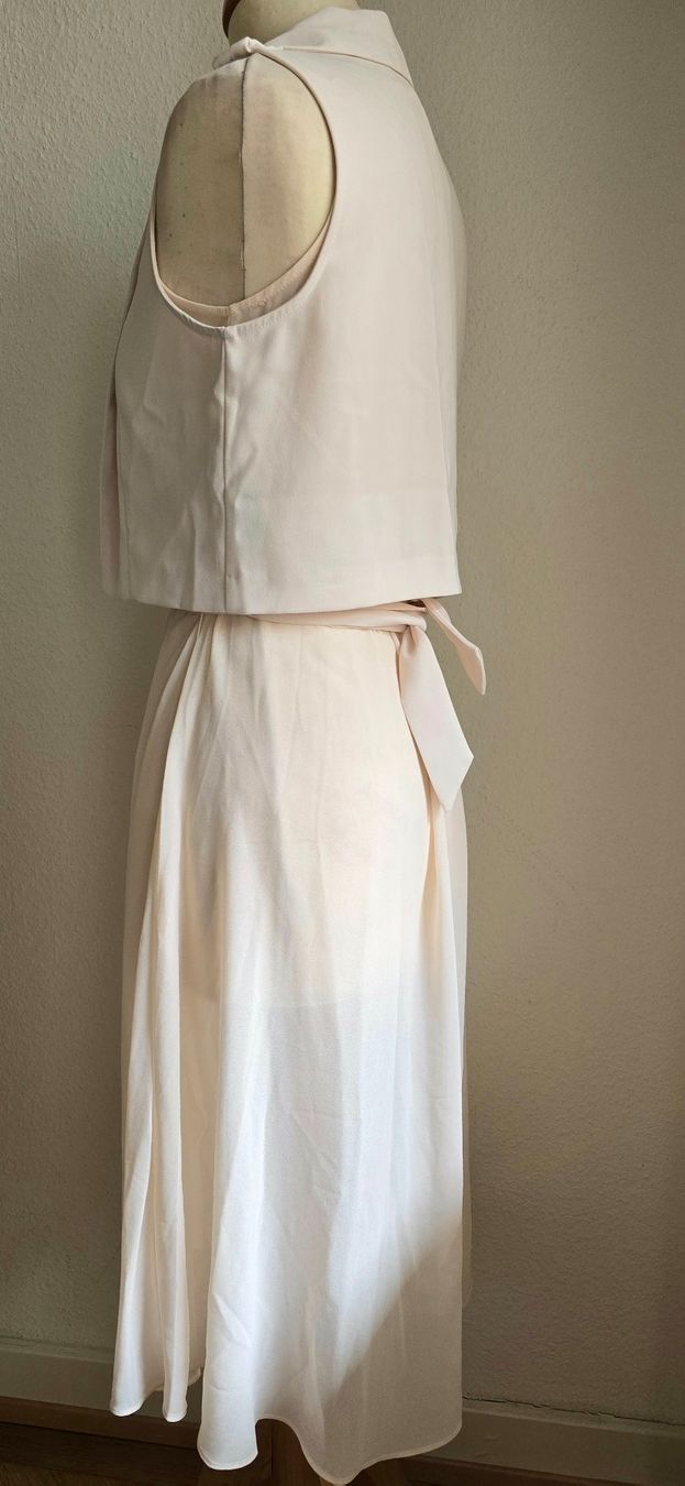 Vestiti: Robe cache coeur rose poudré, taille S – Usato da Genève venduto da Saleena 7