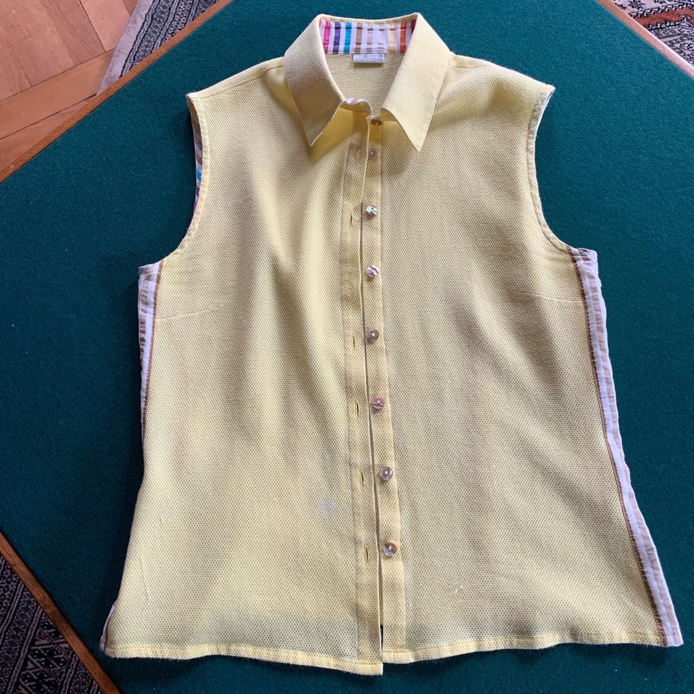 Blusen: WALLMANN Bluse Baumwolle Gr 36DE Material: Baumwolle – Gebraucht aus Interlaken von Bona55 6