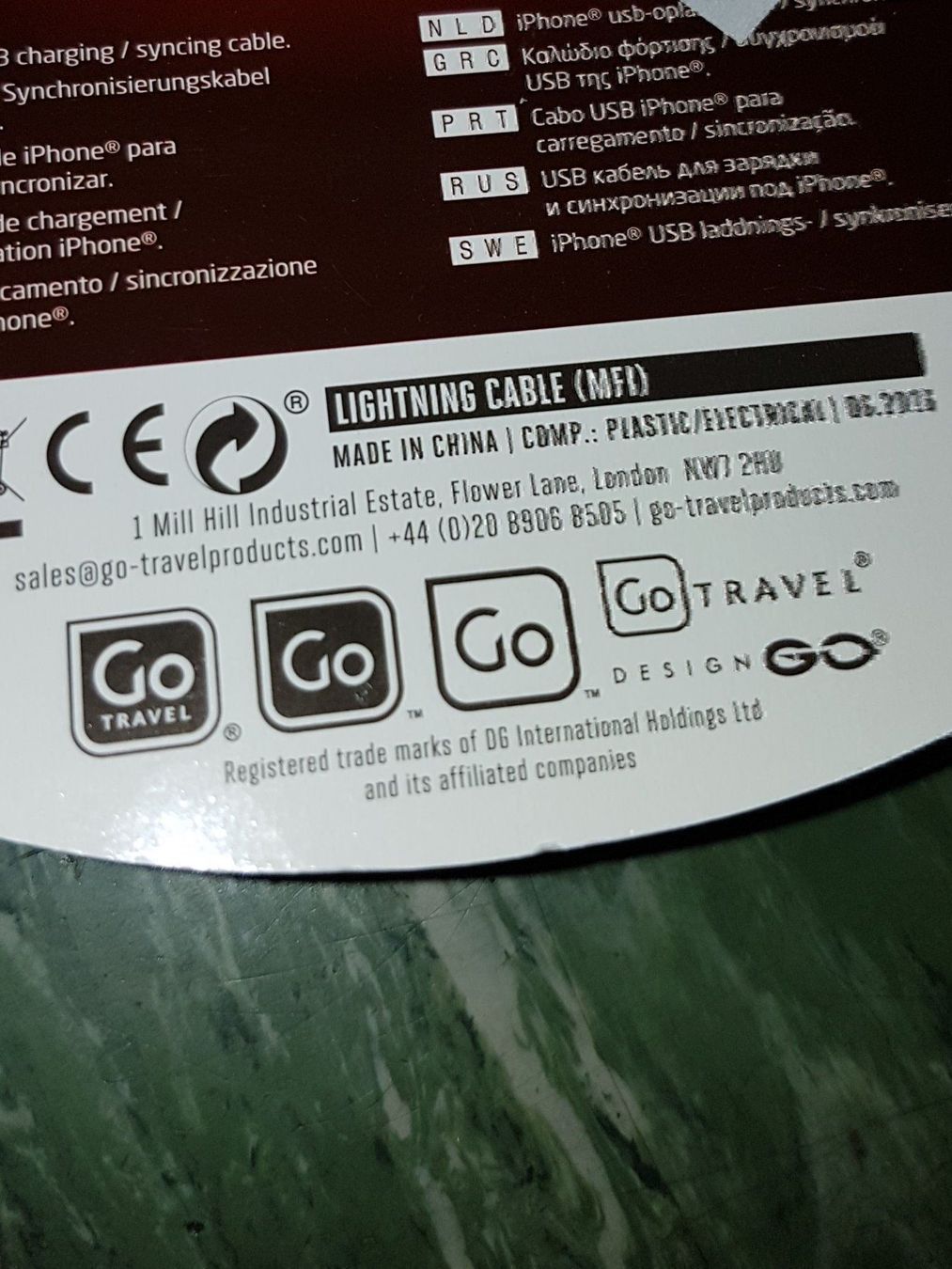 Apple Cavi: USB Charge & Sync Lightning Cable – Nuovo e nell'imballaggio originale da Zürich venduto da Avd 5
