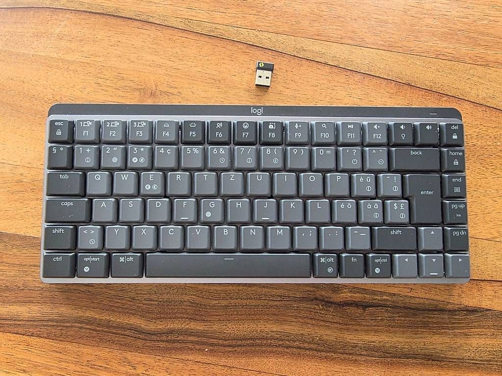 Tastaturen: Logitech MX Mechanical Mini CH Tactile Quiet Graphite – Gebraucht aus Dietlikon von Bonamesa