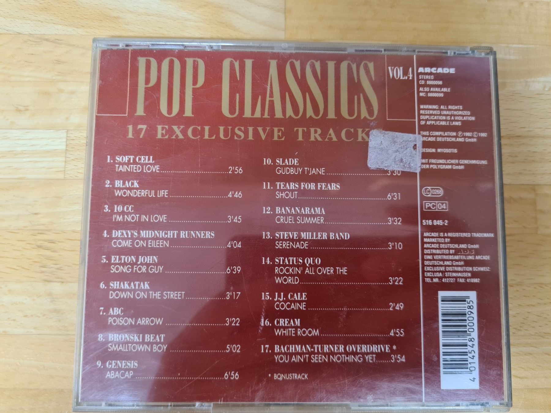 CDs: CD, POP CLASSICS, VOl. 4 – D'occasion à Halten par GiMu.84 1