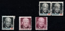 Lot de 5 timbres USA - Collection rare! - 1971 - Obl.