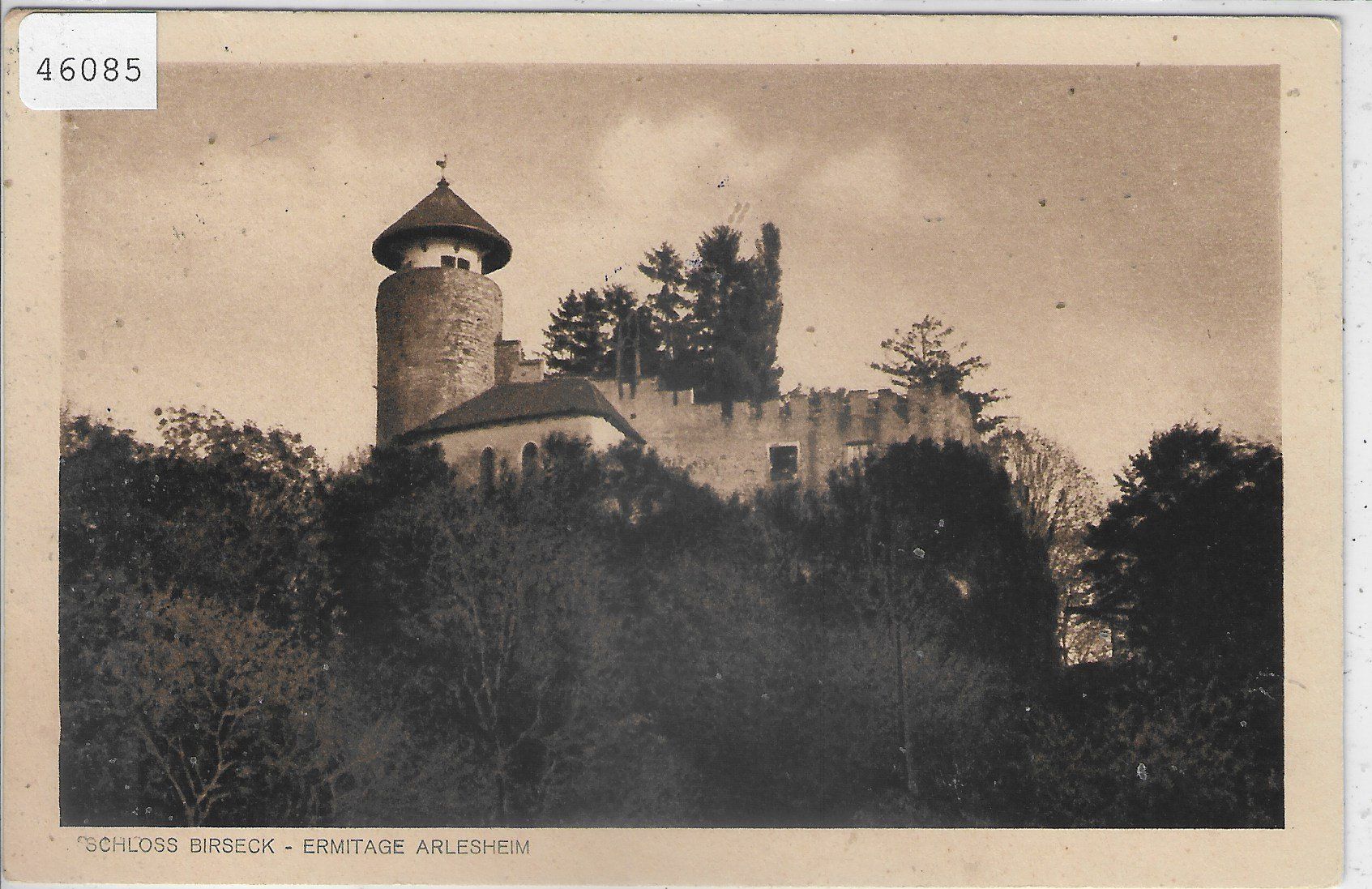 Ansichtskarten: Schloss Birseck - Ermitage Arlesheim – Gebraucht aus Ettingen von Kartenplanet