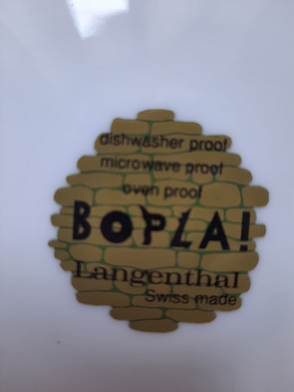 Bopla Teller: BOPLA de LANGENTHAL.  6 ASSIETTES – Gebraucht aus Le Locle von marylise01 4