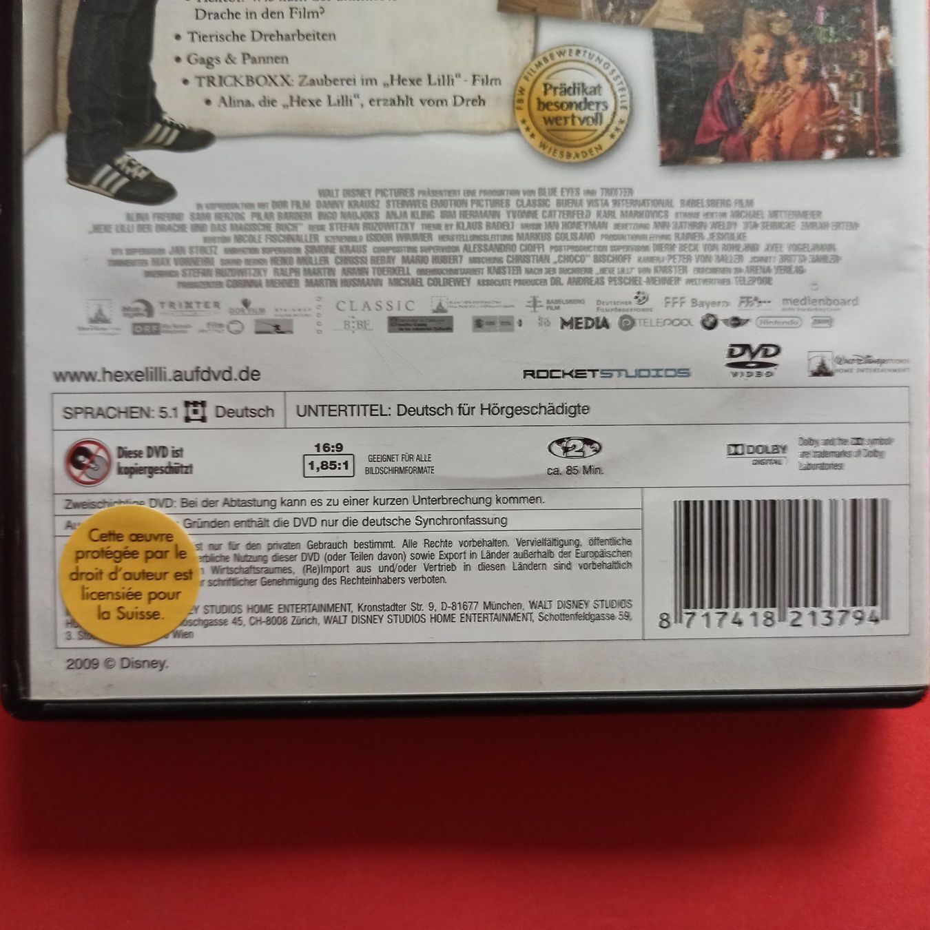 Alle DVDs: Hexe Lilli - Der Drache – Gebraucht aus Dübendorf von kb86_MOVIE 2