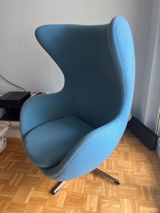 Fritz Hansen ähnlicher Egg Chair!! Kaufen auf Ricardo