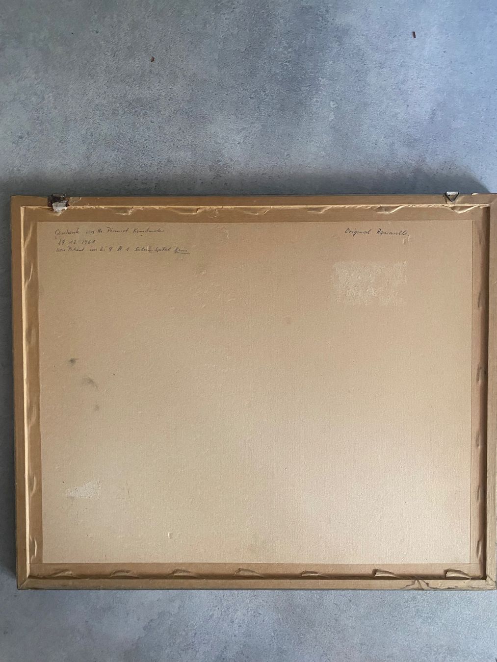 Gemälde: Aquarell Chatelard Montreux, Pérrusset, 1961 – Gebraucht aus Kreuzlingen von don_ueli6wb5 2