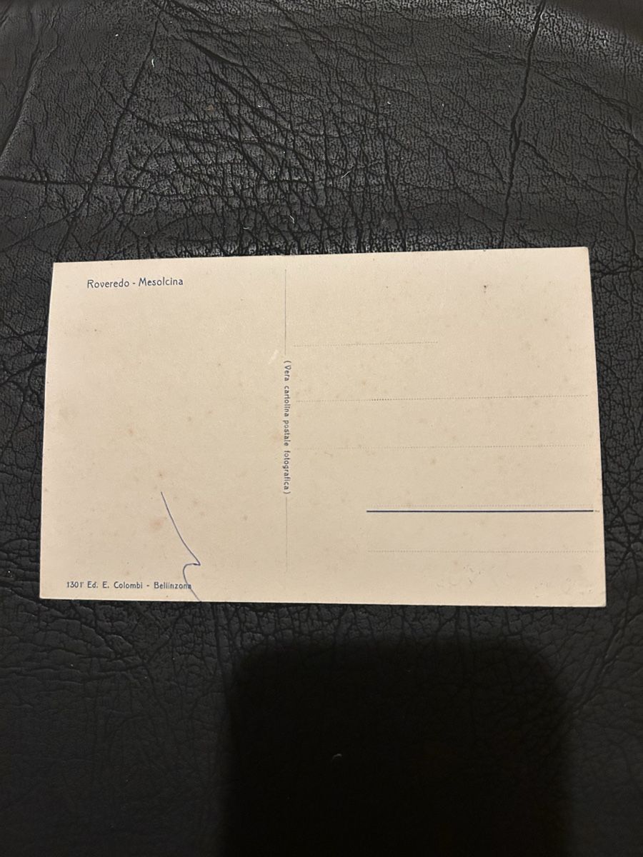 Cartes postales: Roveredo-Mesolcina  – D'occasion à Breganzona par Milesbo 1