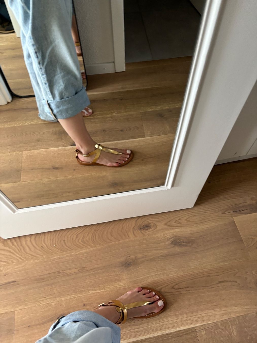 Zara Damenschuhe: Sandales Dorées Zara – Gebraucht aus Genève von bha_jcf5
