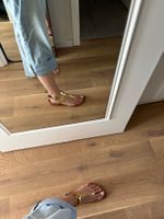 Sandales Dorées Zara