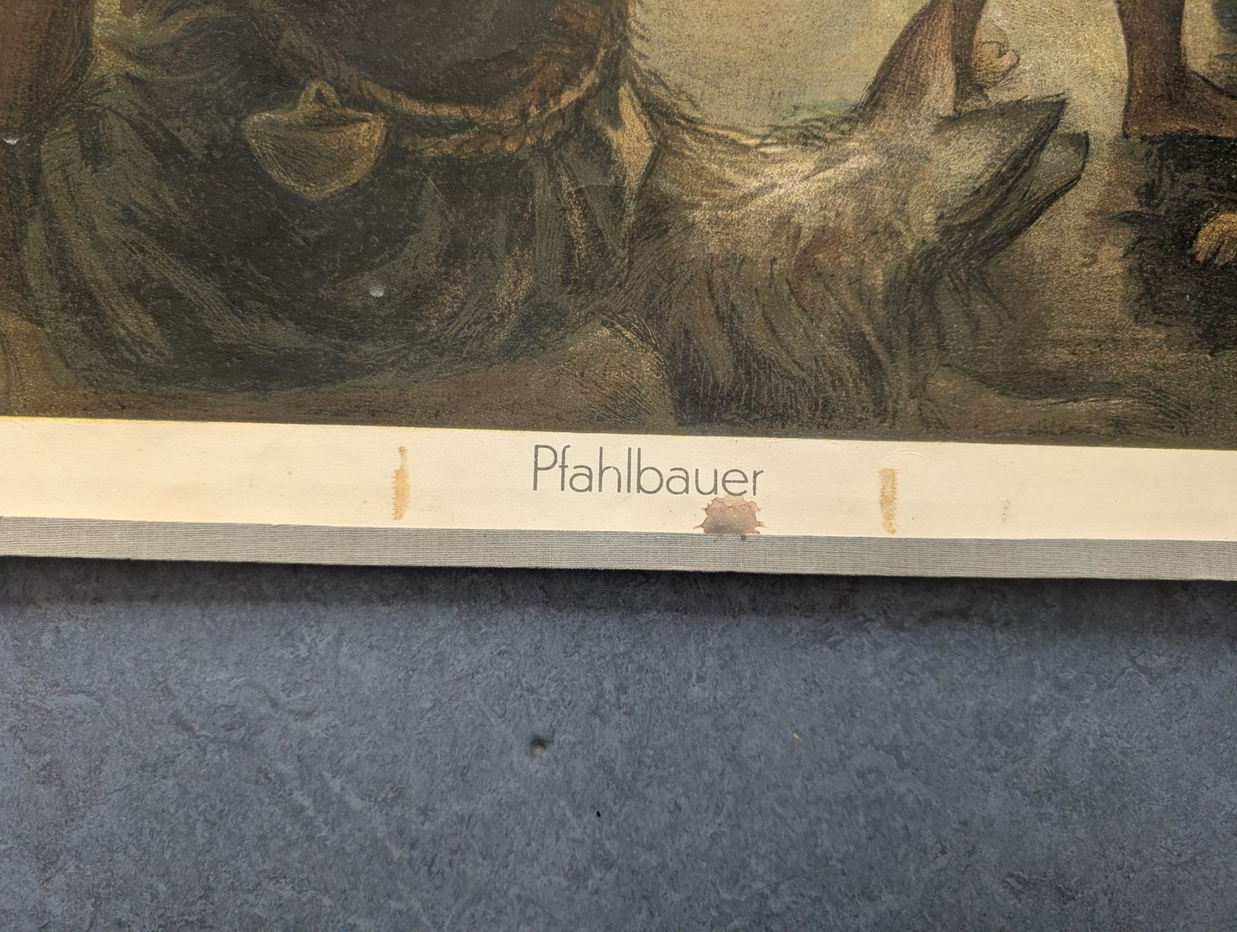 Foto & Immagini: Schulwandbild Nr. 51 - Pfahlbauer – Usato da Luzern venduto da JenKu 5