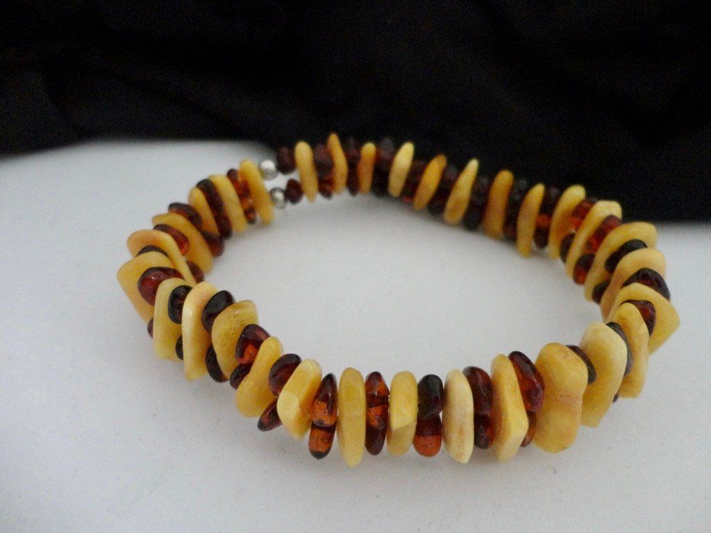 Armbänder & -reifen: Bernstein Amber/Ambre echt Armband – Neu (gemäss Beschreibung) aus Biberist von tl-schmuck 2