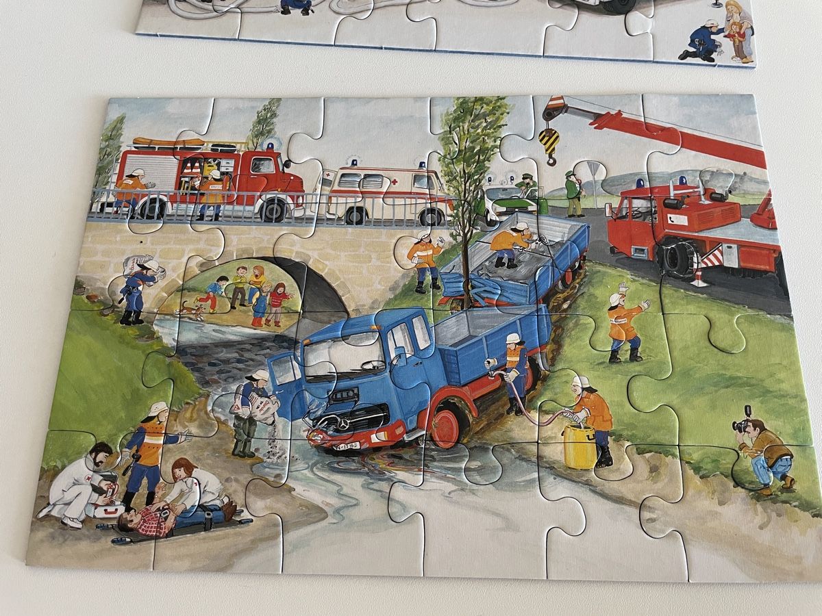 Ravensburger Puzzle: Puzzle 4+ Feuerwehr – Usato da Mönchaltorf venduto da Snoopy2002 3