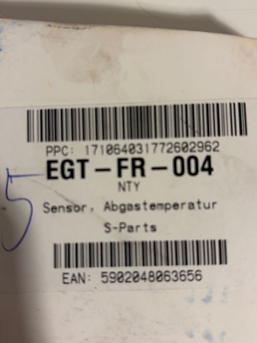 Tutti pezzi di ricambio auto: NTY Abgastemperatursensor 35 cm lang – Nuovo (secondo la descrizione) da Schwerzenbach venduto da Cdl 1