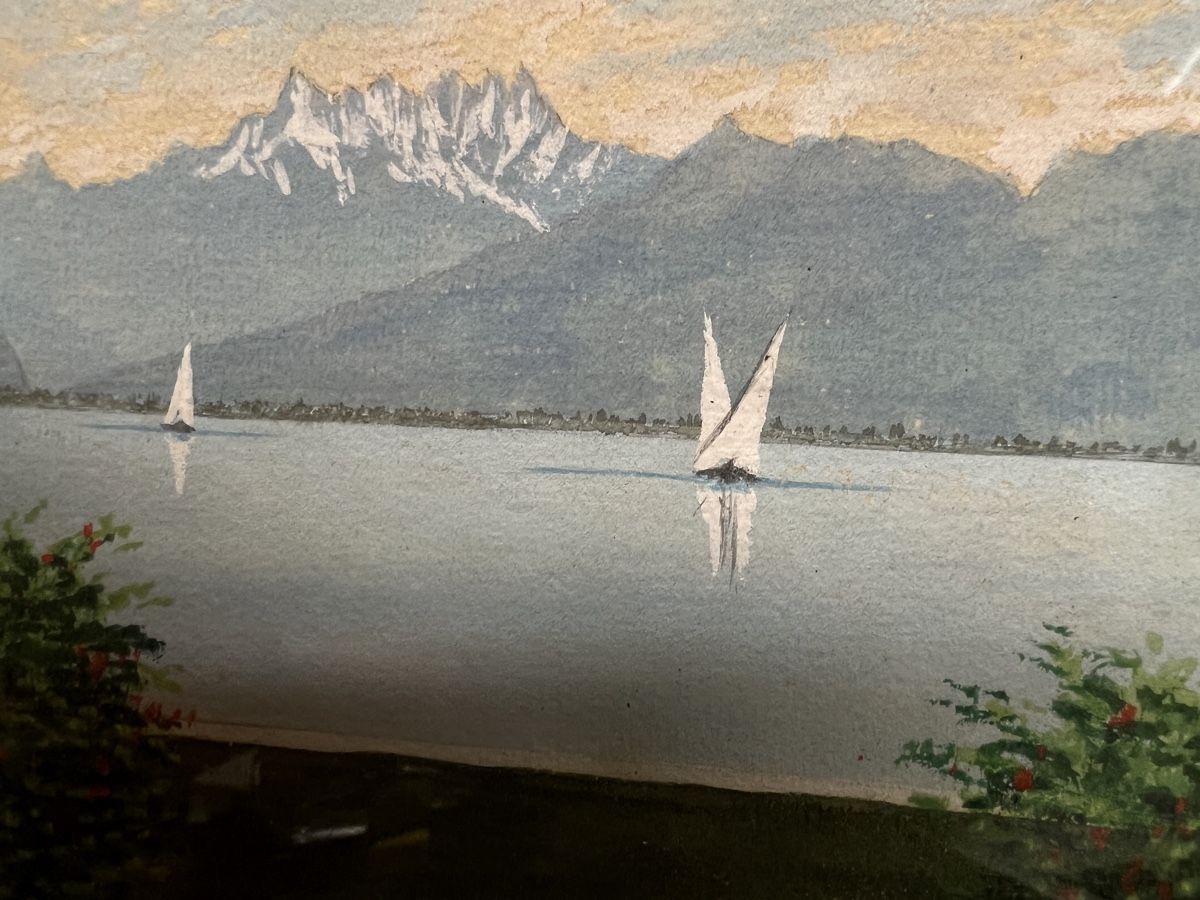 Gemälde: PEINTURE SIGNÉE – Gebraucht aus Genève von Qanil77 7