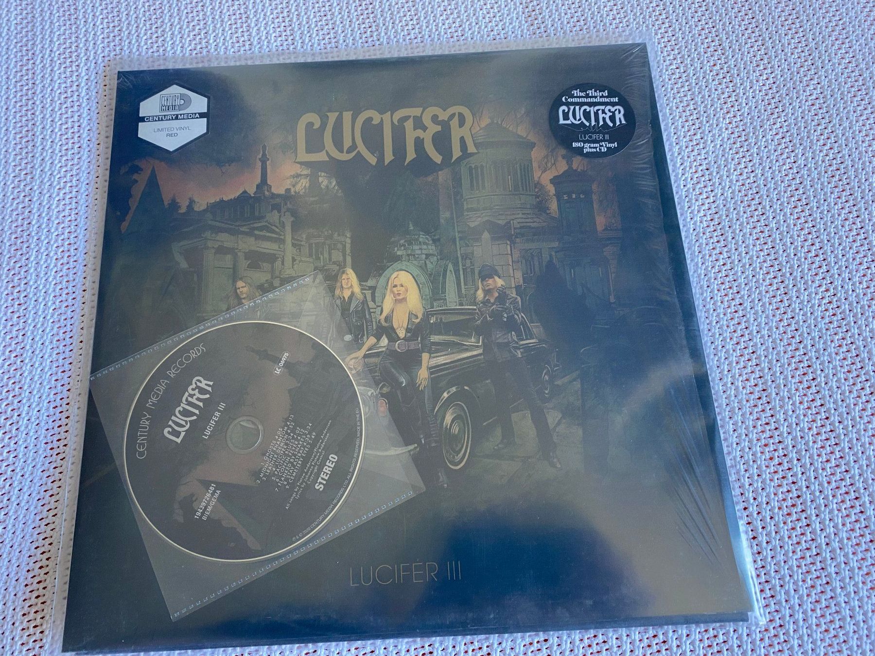 Dischi in vinile: Lucifer – Lucifer III / LP Red & CD – Usato da Basel venduto da Dinosauce 1