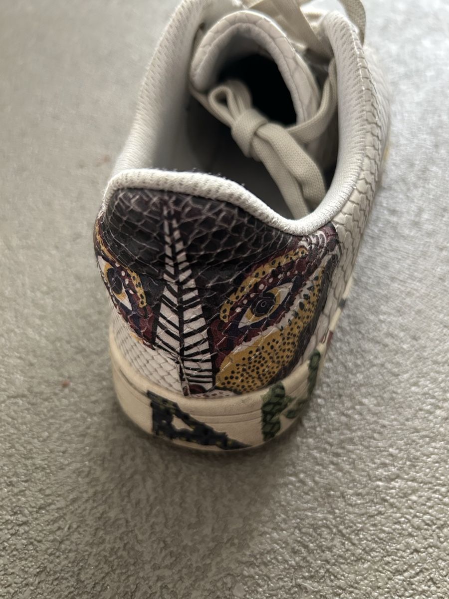 Desigual Scarpe da donna: Baskets Desigual blanches serpent imprimées 38 – Usato da Martigny venduto da lovejess 3